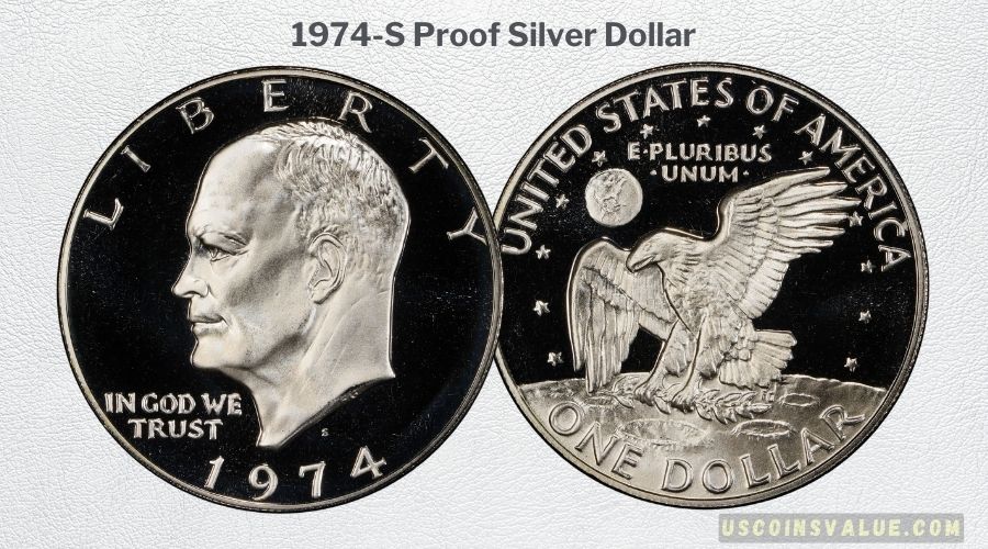 1974-S Proof Silver Dollar