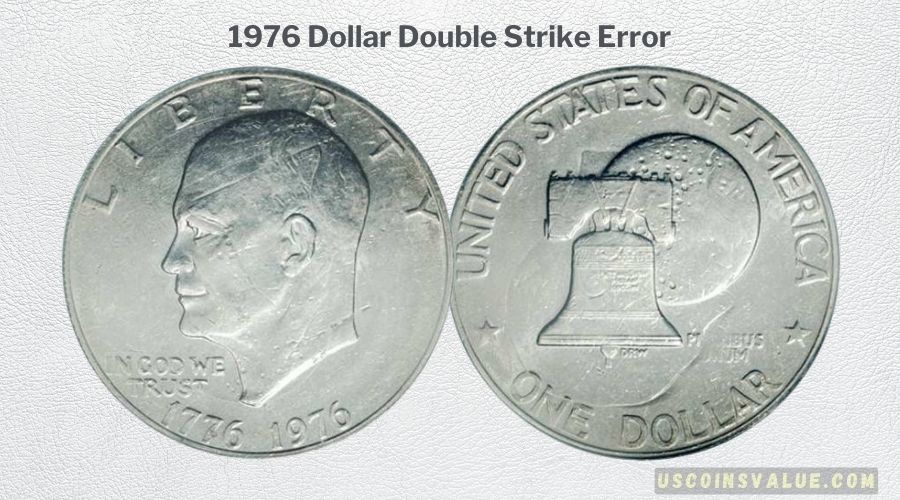 1976 Dollar Double Strike Error