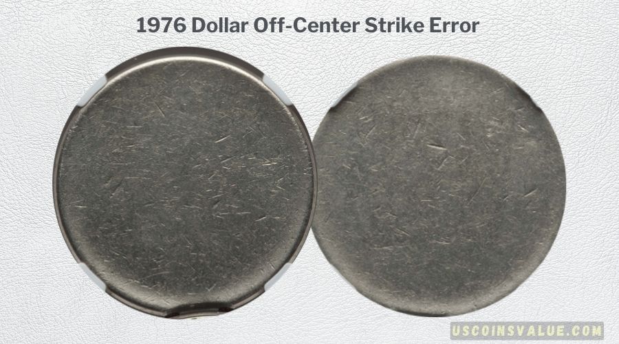 1976 Dollar Off-Center Strike Error