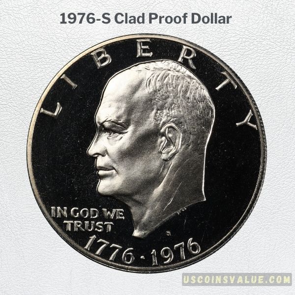 1976-S Clad Proof Dollar