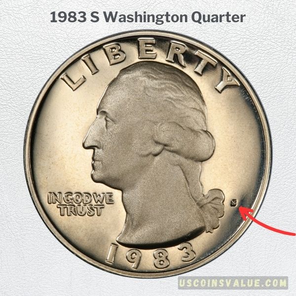 1983 S Washington Quarter