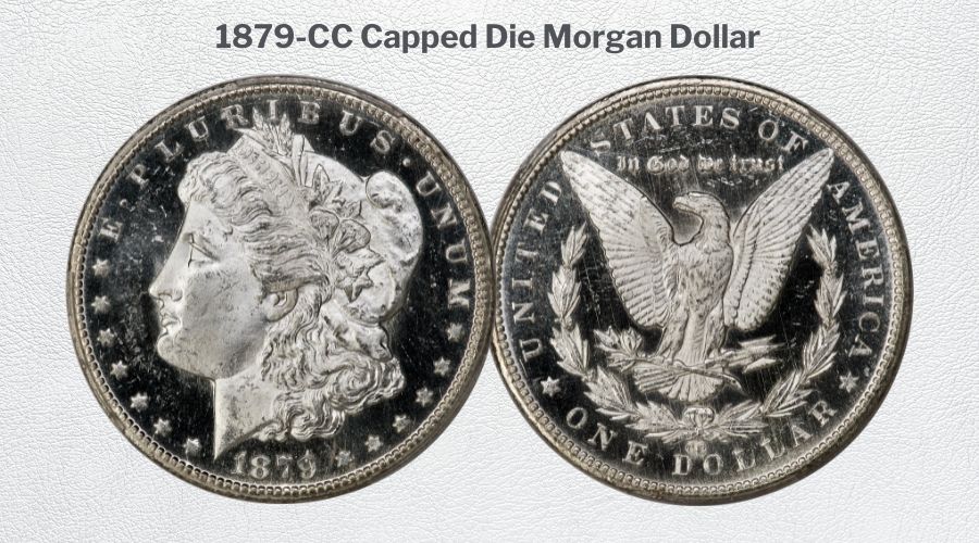 1879-CC Capped Die Morgan Dollar