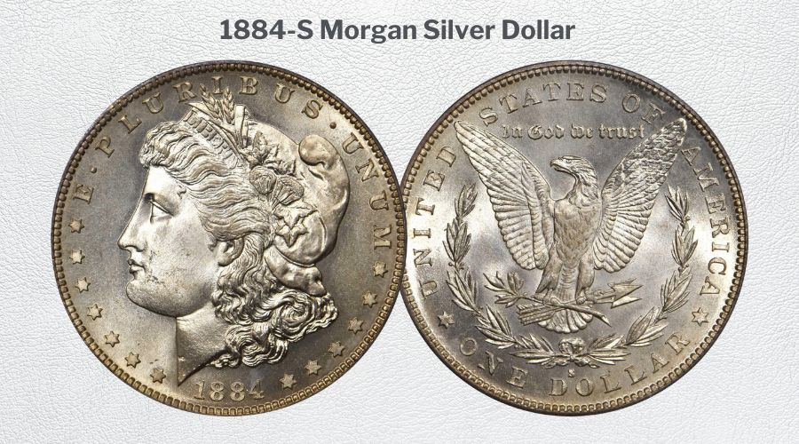 1884-S Morgan Silver Dollar