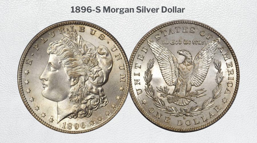 1896-S Morgan Silver Dollar
