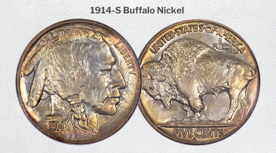 1914-S Buffalo Nickel