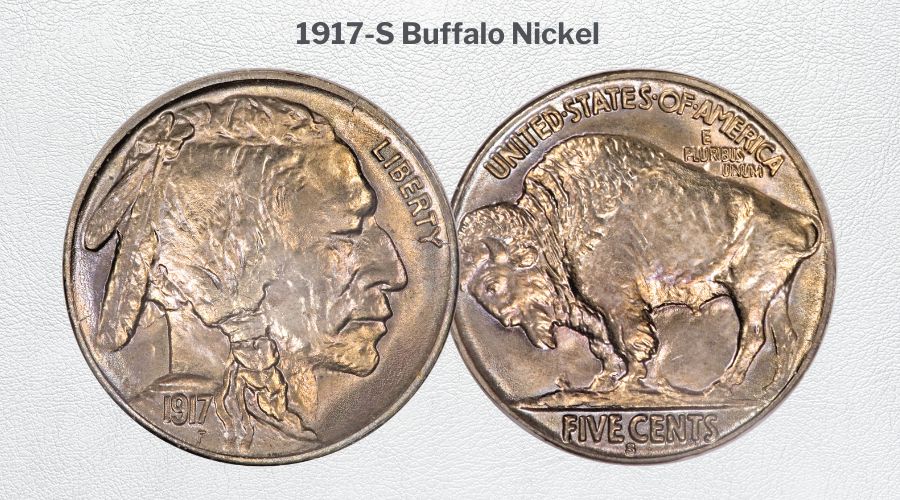 1917-S Buffalo Nickel