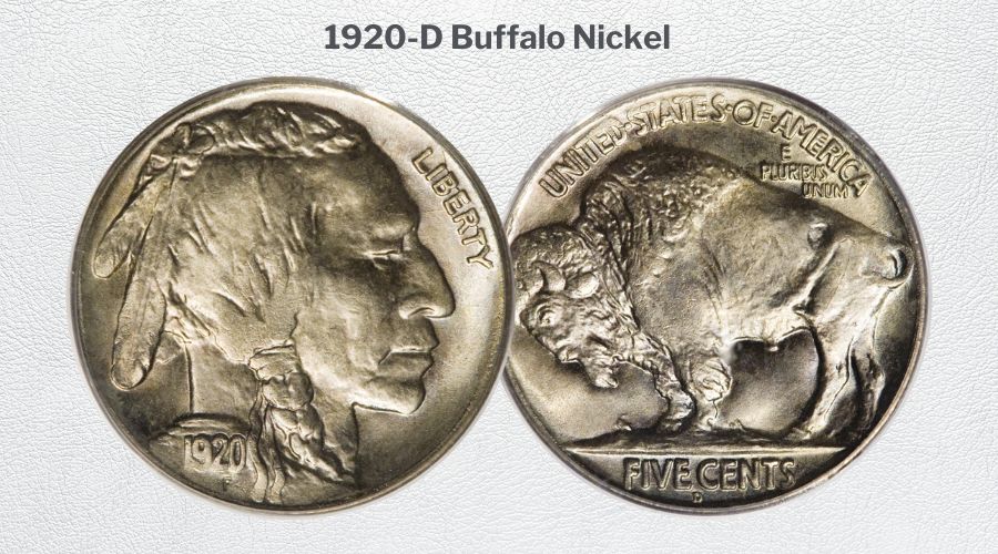 1920-D Buffalo Nickel