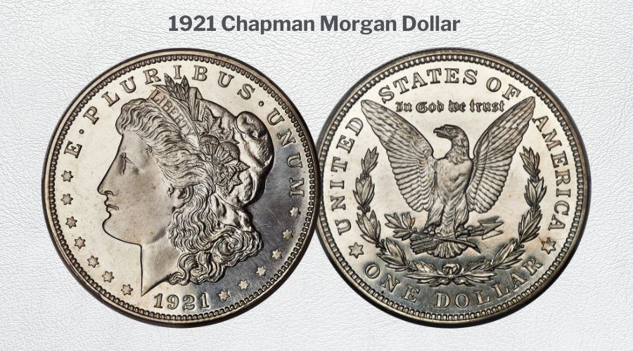 1921 Chapman Morgan Dollar