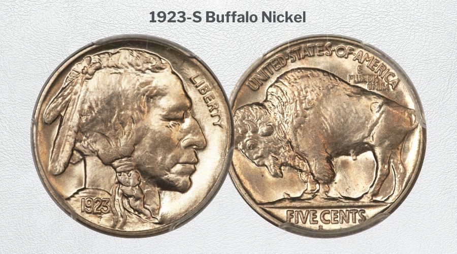 1923-S Buffalo Nickel