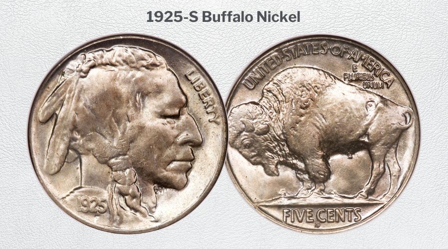 1925-S Buffalo Nickel