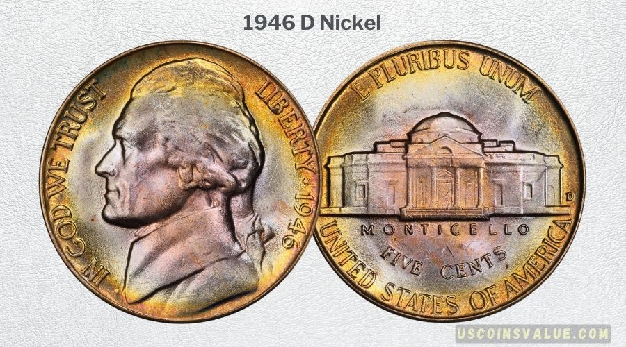 1946 D Nickel