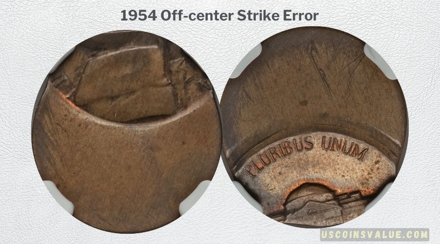 1954 Off-center Strike Error