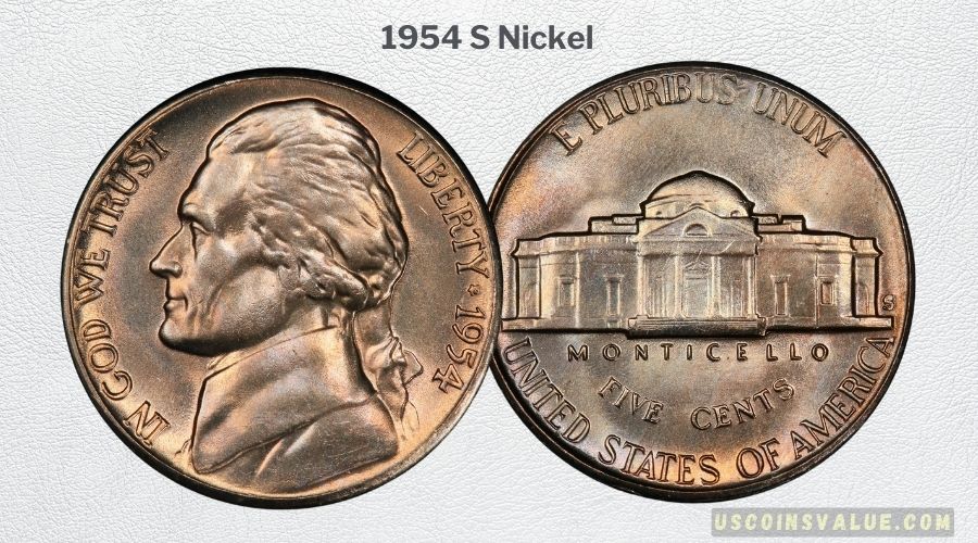 1954 S Nickel