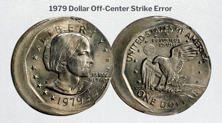 1979 Dollar Off-Center Strike Error