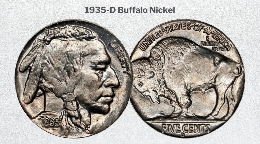 1935-D Buffalo Nickel