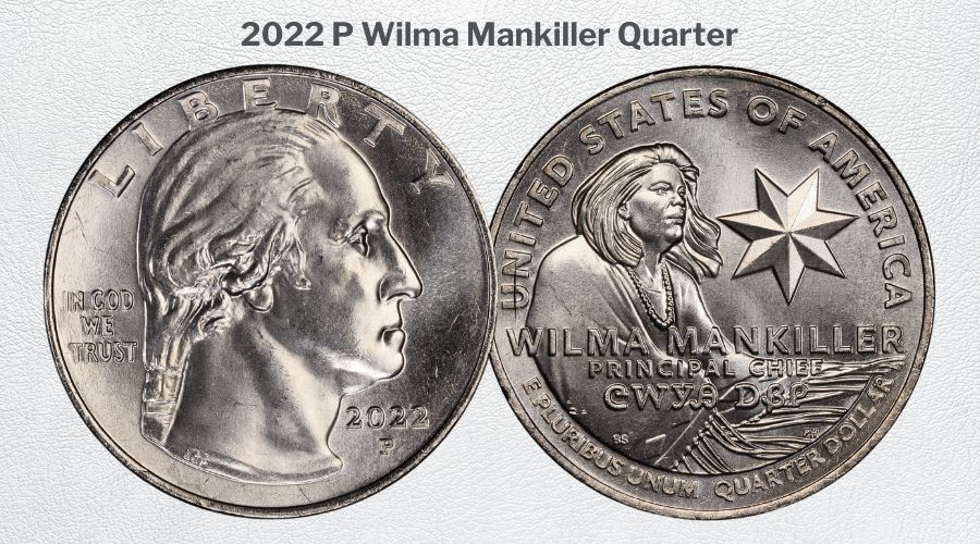 2022 P Wilma Mankiller Quarter