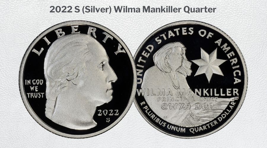 2022 S (Silver) Wilma Mankiller Quarter