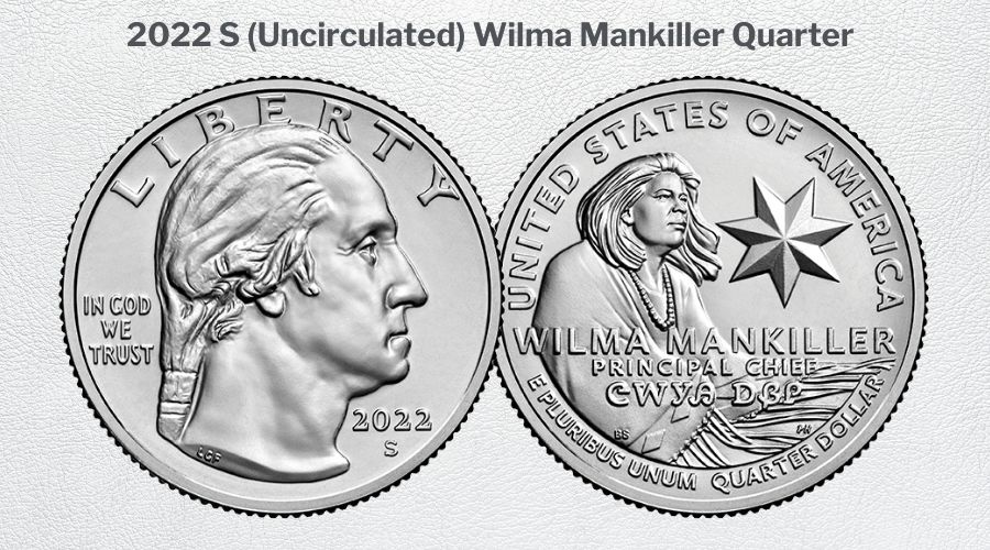 2022 S (Uncirculated) Wilma Mankiller Quarter